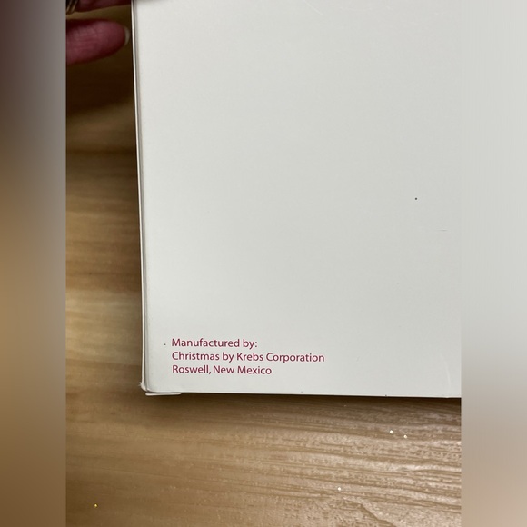 VTG Christmas By Krebs Frosted Clear Ball Ornaments Hand Painted Gold Filigree - Picture 8 of 9